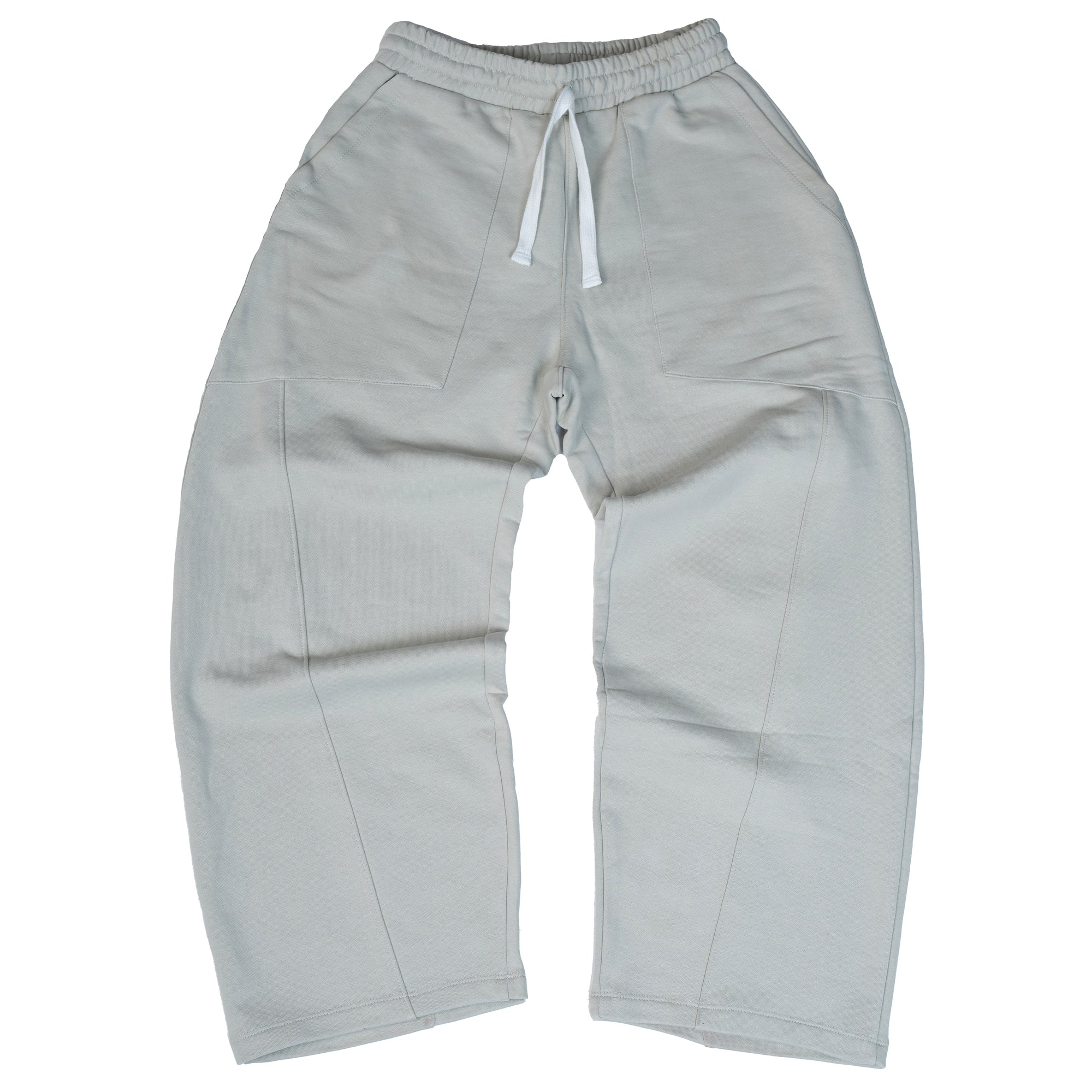 Wide-Leg Tactical Sweatpants
