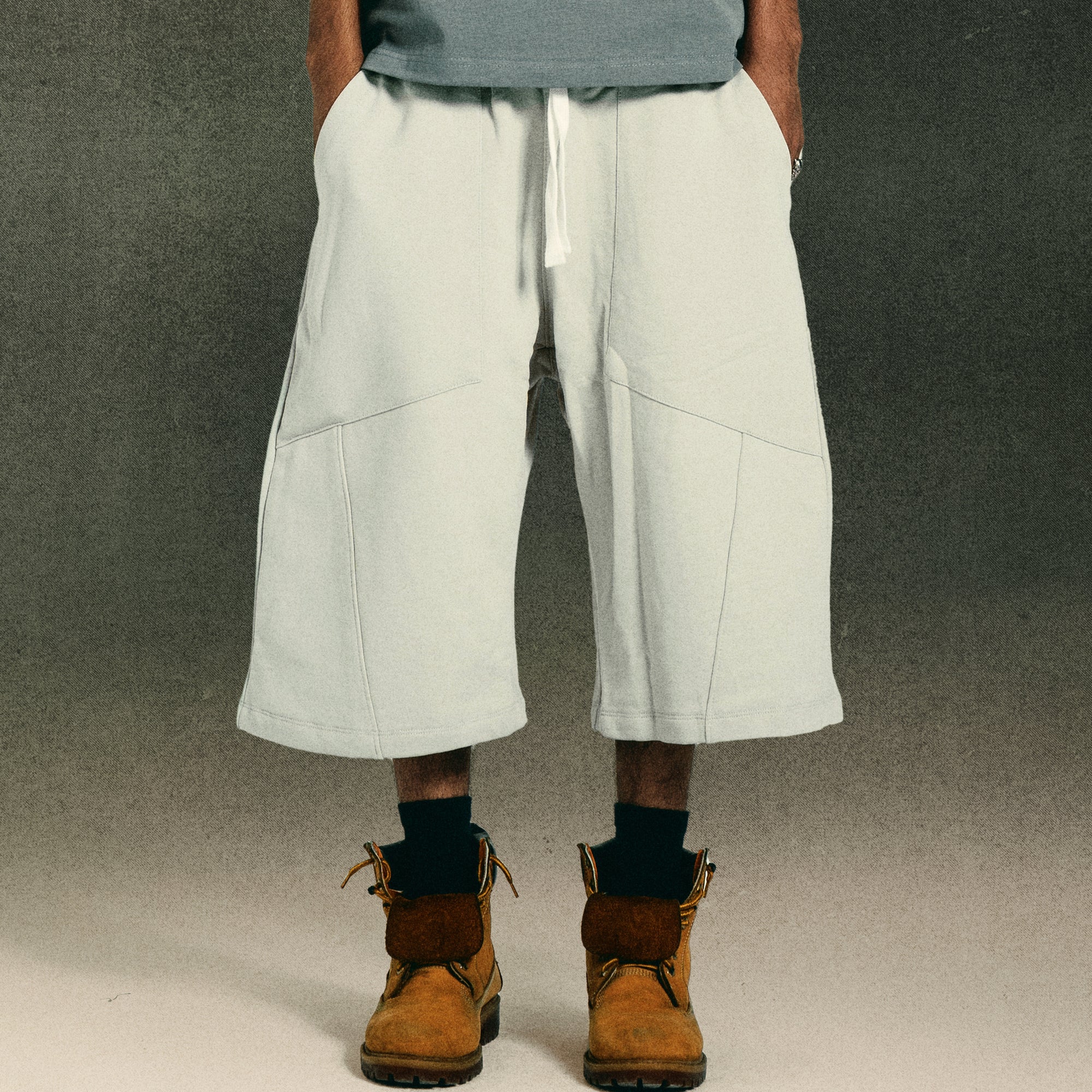 Wide-Leg Tactical Jorts